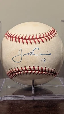 Jeff Conine Sweet Spot SS Autographed OAL Baseball GTP Guaranteed To Pass - Image 1 of 4