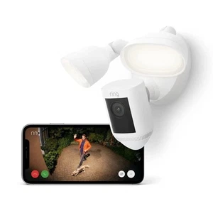 Ring Floodlight Cam Pro - Blanco - Con cable - Cámara de seguridad - Video 2K - Imagen 1 de 9