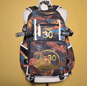 Rare Aolida Limited Edition 1975 Backpack Golden State Warriors Steph Curry #30 - Picture 1 of 12