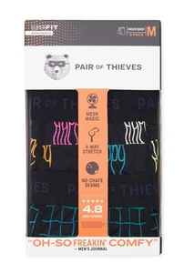 Paar Thieves Herren SuperFit Happy Boxershorts, 2er Pack Größe Small - Bild 1 von 2