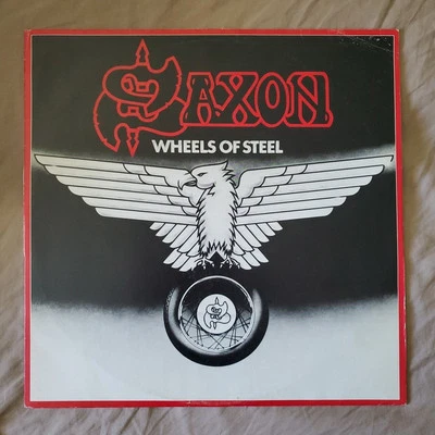 Saxon - Wheels Of Steel LP PS-165 Promo Japan 1980  - Image 1 of 4