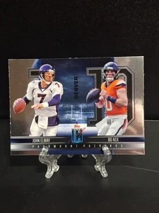 Bo Nix/John Elway 2025 Topps Signature Class Paramount Pairings #PP-2 Broncos - Picture 1 of 11