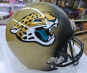 Myles Jack Signed Jaguars Full-Size Replica Helmet JSA - Picture 1 of 7