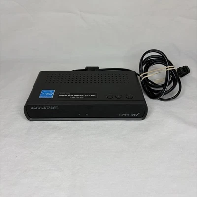 Digital Stream DTX9950 Analog Pass Through DTV Converter Box No Remote - Image 1 of 4