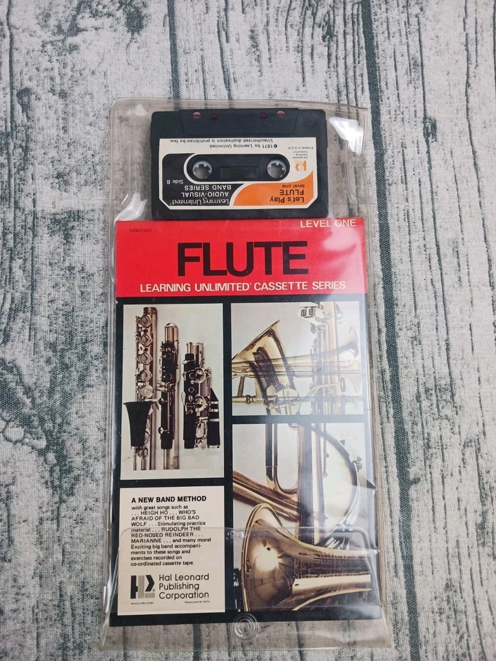 Learning Unlimited Cassette Series: Flute, Level 1 (Cassette, 1971) Pre-Owned  - Image 1 of 2