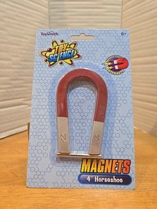 Imán de herradura de metal Toysmith niños diversión de verano STEM sin pantalla al aire libre - Imagen 1 de 5