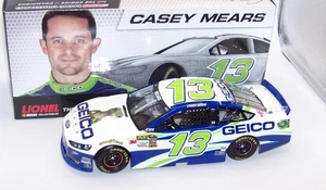 1:24 2013 ACTION #13 GEICO GECKO GERMAIN RACING FORD FUSION CASEY MEARS 1/636 - Picture 1 of 6
