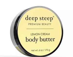 Deep Steep Body Butter Lemon Cream 6 oz Container - Picture 1 of 1
