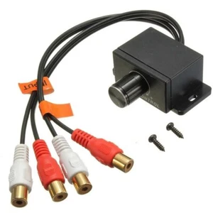 Car Automobile Home Audio Amplifier 2 RCA Bass Control Gain Level Remote Volume - Picture 1 of 8