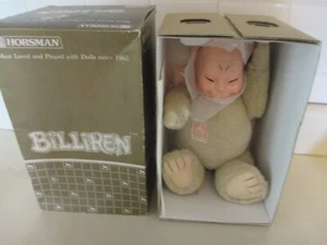 "Muñeco de juguete articulado Billiken y composición sentada original Horsman de 9"" raro" - Imagen 1 de 3