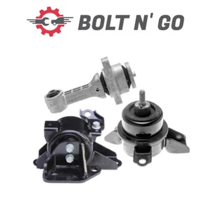 3PCS Motor & Trans Mount Fits Kia Soul 2010-2013 1.6L 2.0L Manual - Picture 1 of 7