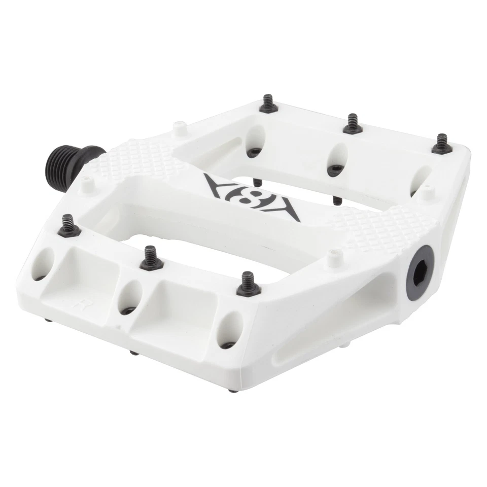 Origin8 Strapd Platform Pedal - 9/16" Chromoly Axle Concave Composite Body