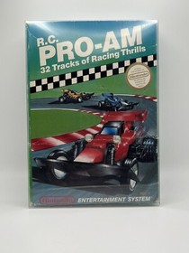 R.C. Pro-Am Nintendo NES CIB RC Juego Completo En Caja Juego, Caja y Manual 