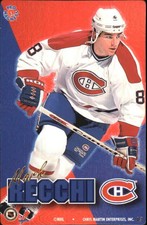 1995-96 Pro Magnets Canadiens Hockey Card #17 Mark Recchi