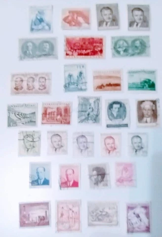 Czechoslovakia Stamp Lot of 29. Used. Scott's 582...613. sal's stamp store Cover
