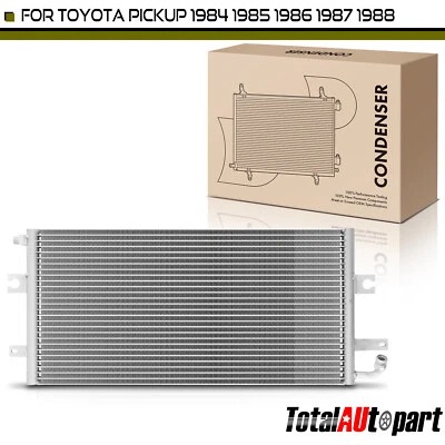 Nuevo condensador de CA de 1 pieza con soporte para camioneta Toyota 1984-1988 L4 2,4 L V6 3,0 L Foto 1 de 4