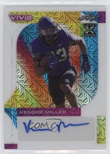 2023 Leaf Vivid White Mojo /6 Kendre Miller #BA-KM1 Rookie Auto RC