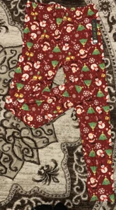 Christmas Print Leggings New Mix Festive Santa Clause Snowman Plus Size Nwt - Picture 1 of 1