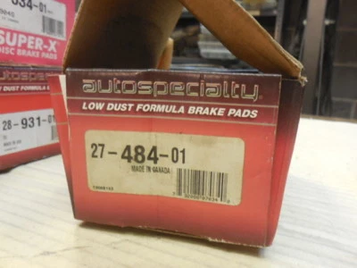 Almohadillas de disco orgánicas delanteras 95-05 para Chrysler Sebring 27-484-01 BP-181 Foto 1 de 3