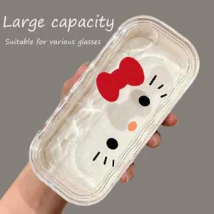 Glasses Box KT Sunglasses Box Portable Glasses Storage Box - Picture 1 of 15