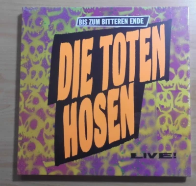 DIE TOTEN HOSEN LP +2CD: BIS ZUM BITTEREN ENDE LIVE/35 JAHRE JUBILÄUMS-EDT.(NEU) - Bild 1 von 3