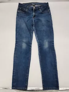 Fossil Jeans Women's Size 29 Blue Mid-Rise 5 Pocket Super Skinny Leg STRETCH - Picture 1 of 9
