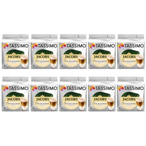 Tassimo Coffee Pods Jacobs Latte Macchiato Vanilla 10 Packs (Total 80 Drinks) - Bild 1 von 6