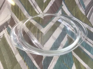Vintage Pyrex 682 C Clear Glass Replacement Lid Only - Picture 1 of 11