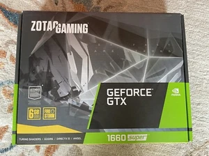 ZOTAC GeForce GTX 1660 Super 6GB GDDR6 192-bit Gaming Graphics Card, Super Compa - Picture 1 of 12