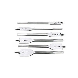 1x Clarke 6-teiliges Flachholz-Bit-Set, Elektrobohrer & -pressen CHT189, 1800189 - Bild 1 von 1