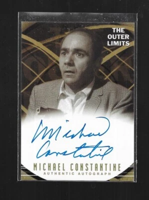 Outer Limits 2002 Premiere autograph card A7 Michael Constantine - Image 1 of 2