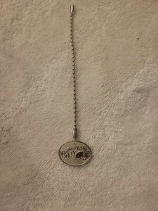 Hampton Bay Ceiling Fan Silver Pendant with Silver metal light pull chain - Picture 1 of 3