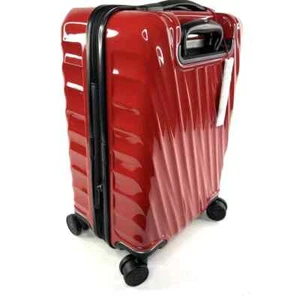 TUMI 19 Degree International Carry On 4 Wheel Expandable Travel Bag Bright Red - Picture 1 of 12