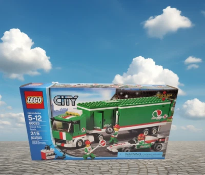 LEGO CITY: Grand Prix Truck (60025) Racing Octan New Rare Sealed Retired - Image 1 of 4
