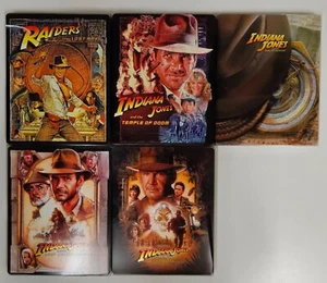 Indiana Jones - The Complete 4K UHD & Blu-ray Steelbook Collection - Picture 1 of 24