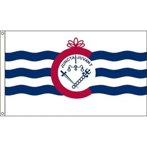Bandera de nailon de la ciudad de Cincinnati 6'x10' - Imagen 1 de 1