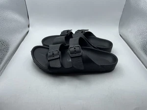Birkenstock Youth Boy's Arizona Eva Black Slip On Sandals Sz: 13C - Picture 1 of 9