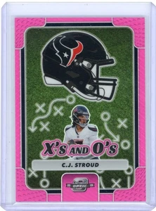 2024 Contenders Optic C.J. Stroud X's and O's Pink Prizm 16/75 #XO-CSD - Bild 1 von 2