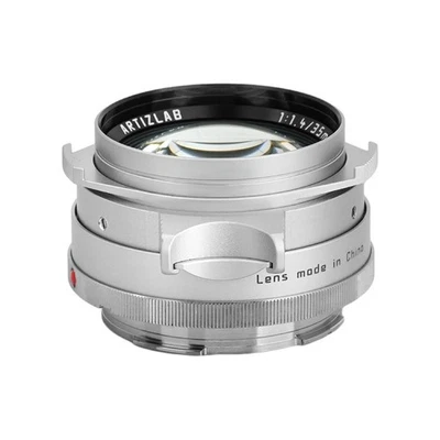 Silver Artizlab Classic 35mm F1.4 Full Frame MF Lens for Leica M-mount Cameras - Image 1 of 4