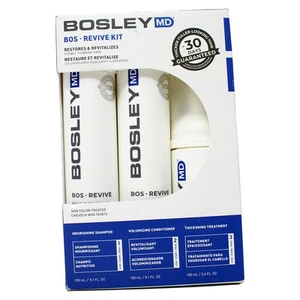 Bosley MD Bos Revive Kit Contains Nourishing Shampoo, Volumizing Conditioner - Picture 1 of 2