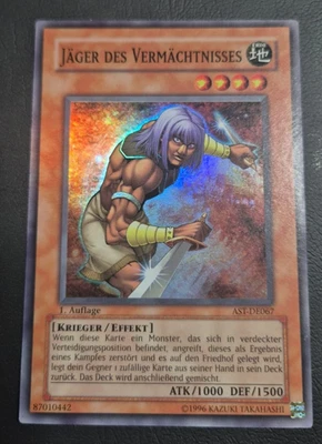 Yugioh, Jäger des Vermächtnisses, AST DE067, Near Mint, 1. Auflage, deutsch - Bild 1 von 4