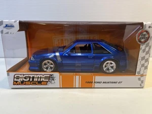1989 Ford Foxbody Mustang New In The Box Diecast Model in 1/24 Scale by Jada - Picture 1 of 7