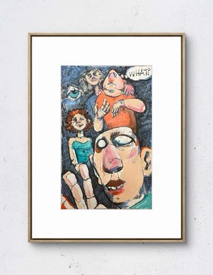 Páginas de cuaderno de bocetos aleatorias: qué: papel: neoexpresionismo único 6x19 Foto 1 de 4