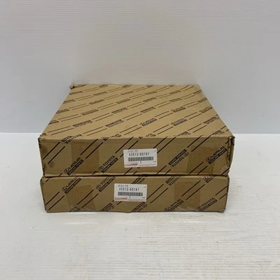 GENUINE LAND CRUISER PRADO FRONT BRAKE DISCS 2009 TO 2020 OEM PART 43512-60191 - Image 1 of 4