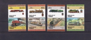 SA23g Nukulaelae, Tuvalu 1984 Locomotives mint pairs - Picture 1 of 1