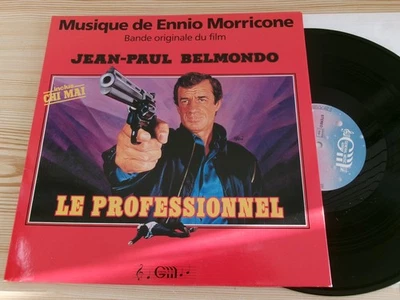 33t bande originale film Le Professionnel, Belmondo, musique Ennio Morricone - Photo 1/4