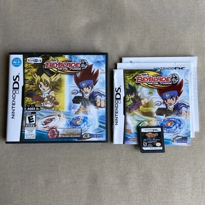 Beyblade: Metal Fusion (Toys R Us Exclusive) (Nintendo DS 2010) Complete Manual - Image 1 of 4