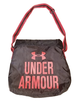 💥 NUEVO Bolso Bandolera Under Armour Negro y Rojo Nuevo UA 16x15x3 Foto 1 de 4