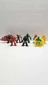 Playskool Marvel Super Hero Adventures 2.5 Figures Vision Iron Man Lot of 8 - Picture 1 of 15