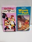 Lot of 2 VHS Disney Cartoon Classics Winnie the Pooh & Chip N Dale